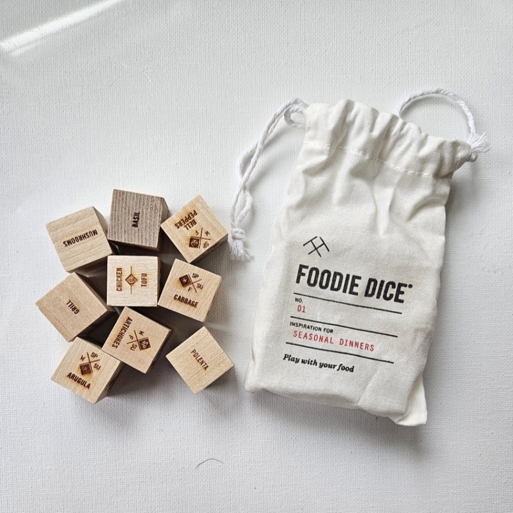 Foodie Dice No 1 Seasonal Dinners NEW! Play with your food!